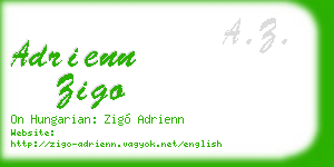 adrienn zigo business card
