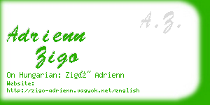 adrienn zigo business card